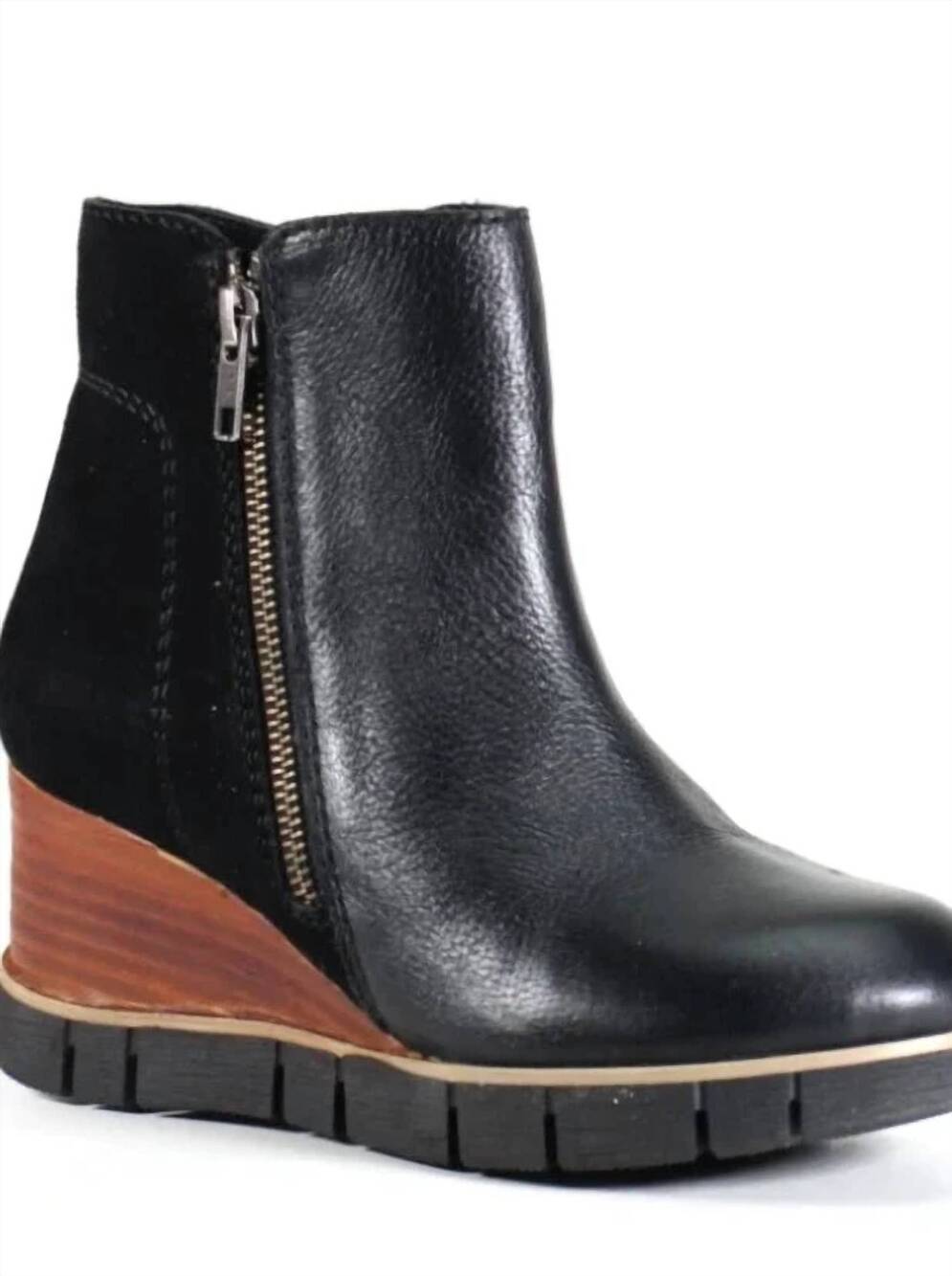 NEW DIBA TRUE women's bon grace platform boot in black